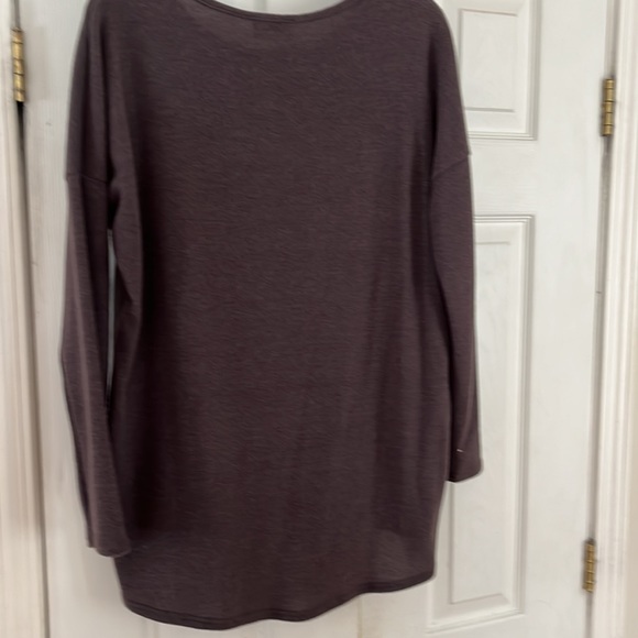 Tunic brown top with gold sequin deer head - Picture 3 of 3